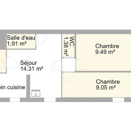 L'oustal De Julie 3 Personnes * Laval-du-Tarn